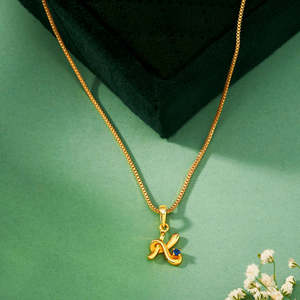 Collar con Colgante de Llave con Diamantes y Perlas, Chapado en Oro de 18k y Rodio, para Boda o Compromiso - Product Image 1