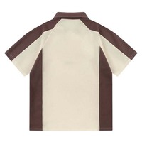 Ropa de Hombre de Alta Calidad, Transpirable, de Algodón Grueso, Diseño Personalizado, Cierre de Cremallera de un Cuarto, Camisas Extra Grandes OEM