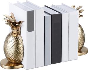 Sujetalibros modernos de mediados de siglo, soportes de libros de hierro decorativos de estilo retro para espacios modernos - Product Image 5