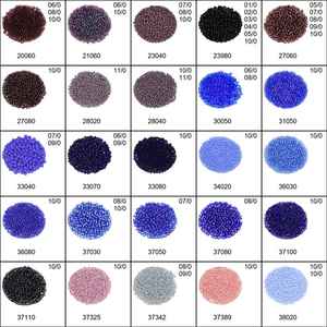 ลูกปัด PRECIOSA 50 กรัม คุณภาพสูง ลูกปัดเรซิ่นแก้ว สำหรับทำเครื่องประดับมุก งานปัก DIY งานฝีมือ ร้อยรู ทำด้วยมือ ขนาดตามสั่ง - Product Image 5