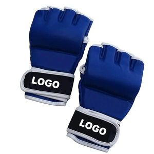 OEM precio bajo de alta calidad de cuero hecho GUANTES DE MMA con cordones de la mejor calidad Sparring GUANTES DE MMA para los hombres - Product Image 4