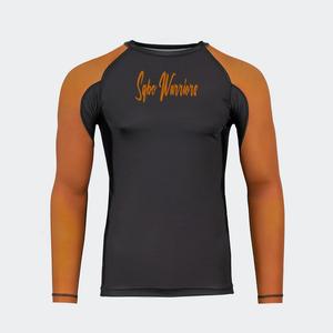 เสื้อรัดกล้ามเนื้อแขนยาวสำหรับผู้ชาย สำหรับฝึกซ้อมยิวยิตสู, MMA โนกิ, บีเจเจรัดรูป  ชั้นในสำหรับการต่อสู้ - Product Image 1