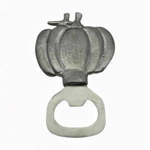 Ouvre-bouteille en forme de citrouille en métal argenté de qualité supérieure à bas prix pour les cadeaux de fête - Product Image 3