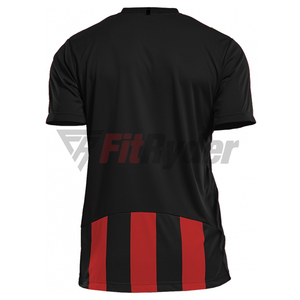 2024 al por mayor mangas cortas camisetas de fútbol de secado rápido mejor diseño camisetas de fútbol deportivas para hombres material de poliéster OEM - Product Image 5