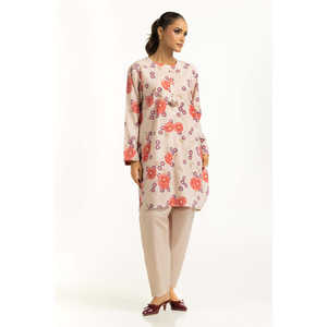 Conjunto Casual IPST-55311 de Viscosa Jacquard Estampada con Blusa de Manga Tres Cuartos para Primavera/Verano - Product Image 2