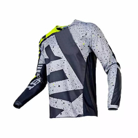 Setelan Balap Motorcross Baru yang Dapat Dikustomisasi, Bernapas, dari Bahan Spandex/Polyester, Lengan Panjang, untuk Dewasa Unisex