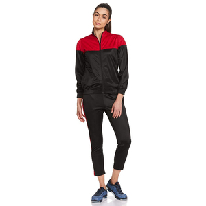 Chándal de bombardero de fútbol de 2 piezas para correr caliente con estilo para mujer, traje deportivo de invierno, traje estampado de algodón 100% de la mejor calidad - Product Image 1