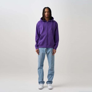 Women Oversized Heavyweight Full-Zip Hoodie - Cozy and Stylish, Ideal for Lounging, Casual Outfits, and Outdoor Activities - Product Image 1