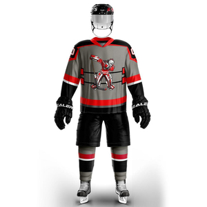 Vêtements de sport faits sur commande de haute performance d'uniformes de hockey sur glace d'OEM ODM avec la sublimation et la broderie - Product Image 1