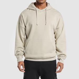 Vente chaude French Terry 450gsm Hoddie Pull Surdimensionné Personnalisé Puff Hoodie Hommes De Luxe Hoodies Streetwear Mode Blank Hoodie - Product Image 1