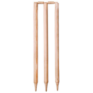 Juego de Wickets de Cricket Premium, Wickets de madera de alta resistencia para partidos competitivos, Wickets de Cricket de entrenamiento profesional - Product Image 1