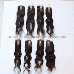 Mèches brésiliennes vierges lisses, qualité supérieure, prix d'usine, cheveux humains bouclés en vison avec Lace Frontal Closure HD - Product Image 5
