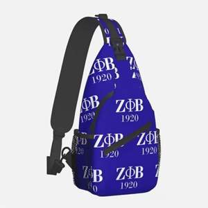 Zeta Phi Beta Cross Sorority Body <b>Bag</b> / Waist <b>Bag</b> - Product Image 2