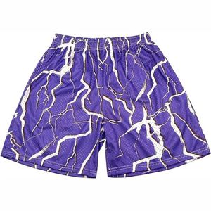 Caliente Unisex deportes baloncesto gimnasio malla pantalones cortos doble capa sudor bolsillo transpirable verano impreso baloncesto hombres productos calientes - Product Image 1