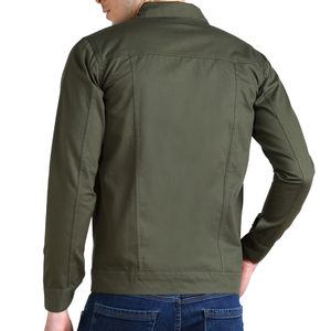 Offre Spéciale vestes de travail en toile à la mode pour hommes avec conception personnalisée et col régulier pour une tenue de jour élégante et des looks décontractés modernes - Product Image 2