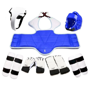 Equipo de Entrenamiento de Taekwondo, Guantes, Chaleco de Karate, Protector Corporal, Equipo de Sparring, Protector de Brazos, Espinilleras, Protector de Pecho, Casco, Equipo de MMA, Kickboxing - Product Image 3