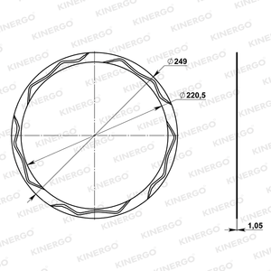 Forro de Fricción GM02LF1 para General Motors 9T50 F1 (Fabor) - Product Image 2