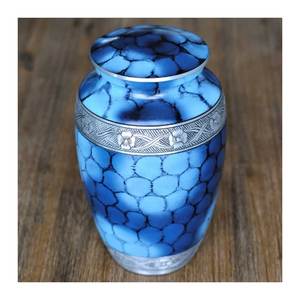 Urnas modernas de metal para cenizas humanas, urna de metal para cenizas de adultos de calidad premium personalizada para cenizas conmemorativas - Product Image 1