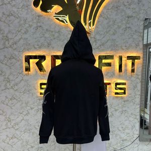 Calidad pura precio razonable amarillo cremallera Sudadera con capucha Rhinestone Zipup chaqueta lavado ácido Vintage lavado hombres polar Streetwear Sudadera con capucha - Product Image 6