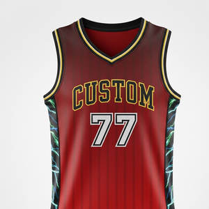 Camiseta de Baloncesto Transpirable con Estampado Personalizado para Unisex, Ropa de Equipo Personalizada, Camiseta de Malla de Secado Rápido para Competición - Product Image 4