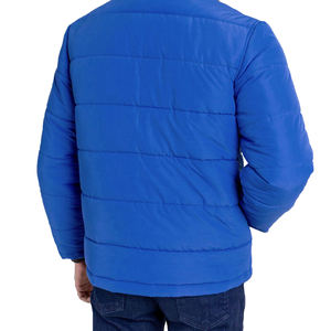 แจ็คเก็ตบอมเบอร์บุนวมน้ำหนักเบาสำหรับผู้ชายเสื้อแจ็คเก็ตบอมเบอร์ดีไซน์ดีที่สุดสำหรับฤดูหนาวพิมพ์โลโก้ได้ตามต้องการ - Product Image 5