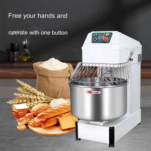 Çift eylem iki hızlı ticari 25kg tam otomatik hamur karıştırıcı Spiral teknolojisi yüksek verimlilik un yoğurma makinesi - Product Image 2