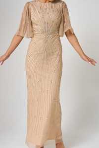 Vestidos Mujer Noche Elegancia Elegante Malla Con Cuentas Vestidos de noche Vestido de noche con cuentas para mujer Vestidos de cóctel - Product Image 5