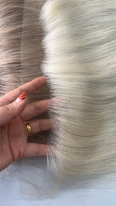 Nuevo Diseño 2025, Topper de Cabello con Línea de Cabello Natural, Encaje HD 12*2, Topper de Cabello Humano Liso con PU para Mujeres con Pérdida de Cabello - Product Image 6