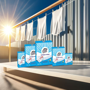 Fórmula de eliminación de manchas de polvo de detergente para ropa empaquetado a granel de alta espuma - Product Image 1