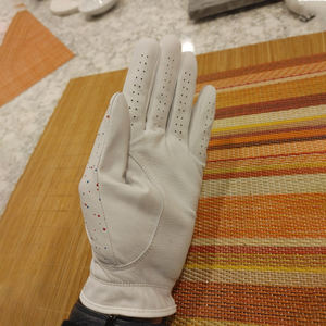 Logo personnalisé Cabretta cuir antidérapant doux respirant gant de golf prix de vente entier 2025 hommes gants de golf - Product Image 5