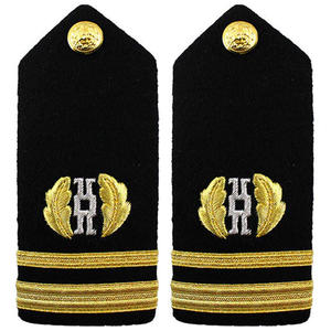 Planches d'épaule de style épaulette faites à la main avec broderie de logo personnalisé pour les options de personnalisation d'uniforme et de robe formelle - Product Image 3