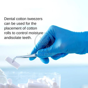 Pinzas dentales Meriam de alta calidad para procedimientos orales profesionales Pinzas de acero inoxidable para dentista - Product Image 5