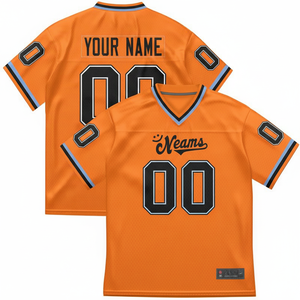 Vente en gros de maillots de football américain personnalisés chemises de rugby respirantes cousues en maille uniformes de sublimation vêtements d'équipe pour la pratique du match - Product Image 1