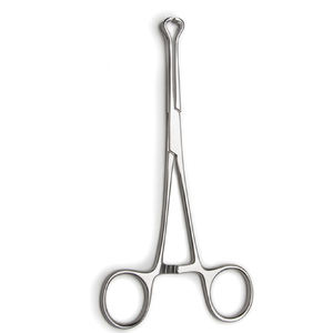 Fórceps de agarre Babcock Manual de acero inoxidable de alta calidad 13,5 cm agarre de tejido no magnético cirugía General certificada ISO - Product Image 5