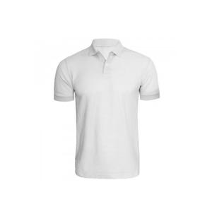 Polo à manches courtes et col Polo pour homme, couleur blanche, 100% coton, meilleure qualité, taille Plus, Logo personnalisé, du Bangladesh - Product Image 5