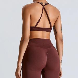 Nuevo Top Deportivo Sin Costuras para Gimnasio, Top Corto para Yoga, Top Deportivo Sexy para Mujer - Product Image 5