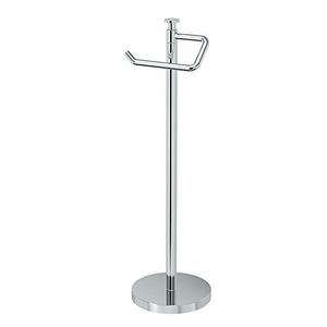 Portarrollos de Papel Higiénico de Metal Niquelado de Moda para Baño, Uso de Limpieza, Soporte de Papel Higiénico Vertical - Product Image 1