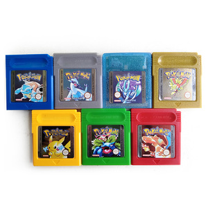 <span class=keywords><strong>Jeux</strong></span> Vidéo Pokémon Série Française Cartouche Seule Rouge Bleu Vert Or Argent Cristal Jaune pour GBC - Product Image 1