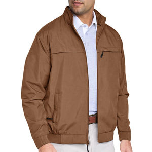 Haute qualité hommes décontracté hiver coupe-vent manteau épais coton remplissage capuche veste à glissière pour hommes avec Satin tissé motif mode - Product Image 4