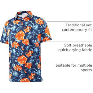 Chemises polo de golf pour hommes de haute qualité, matière durable, pour clubs de golf, vente au détail et sport, meilleures ventes - Product Image 2