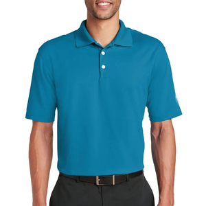 Chemises de golf pour hommes en tissu extensible anti-transpiration, vêtements d'été décontractés à manches courtes, t-shirt de sport pour l'entraînement, USA UK - Product Image 5