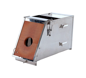 Restrictor de conejos de acero inoxidable Equipo de laboratorio duradero, humano y seguro para estudios de investigación y manejo de animales confiables - Product Image 5