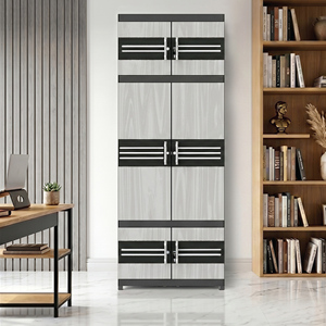 Organizador de Ropa Portátil Moderno de Plástico, Armario de Almacenamiento Multifuncional de Cinco Niveles para Uso Doméstico - Product Image 1