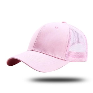 Gorra Tucker Unisex de 6 paneles con logotipo de impresión personalizado Gorras y sombreros de camionero de lana mixta gris jaspeado malla - Product Image 3