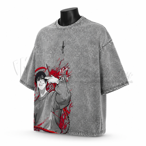 Camiseta Extra Grande de Algodón para Hombre con Estampado de Personajes de Anime, Estilo Urbano, Cuello Redondo, Manga Corta, Diseño Gráfico - Product Image 3