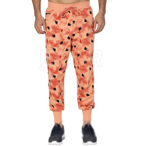 Ropa informal Pantalones estampados para hombres Tela ligera y elástica Ajuste cómodo con diseño de bolsillo lateral - Product Image 1