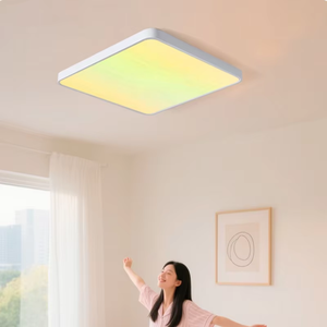 Hiện Đại Quang phổ đầy đủ Led sắt ánh sáng mặt dây chuyền với AC điện lạnh trắng ứng dụng điều khiển cho phòng ngủ Trần - Product Image 3