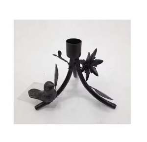 Bougeoir en métal en aluminium de décoration de maison et de mariage de vente chaude avec le pot de bougie fait main de finition en laiton de 7 bougies - Product Image 2