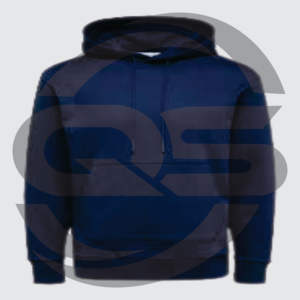 100% Polyester Oversize Puffer Hoodie Streetwear Pull Blanc avec Tissu Tricoté Respirant Col À Capuche pour L'hiver Printemps - Product Image 2