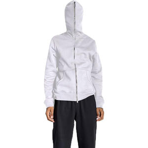 Sweats à capuche zippés lourds zippés Fabricant de sweats à capuche zippés vierges personnalisés Sweat à capuche zippé en éponge française surdimensionné à double fermeture éclair - Product Image 1